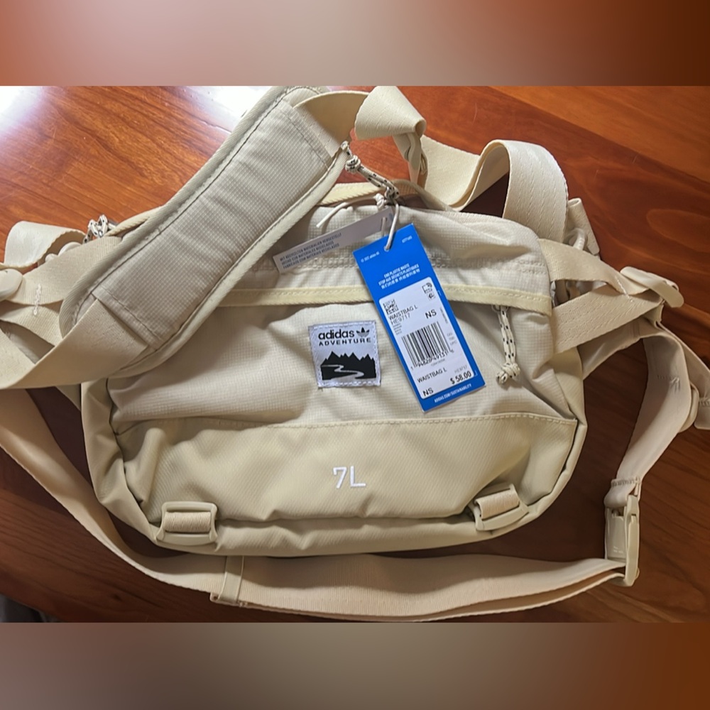 Adidas Cream Messenger Bag